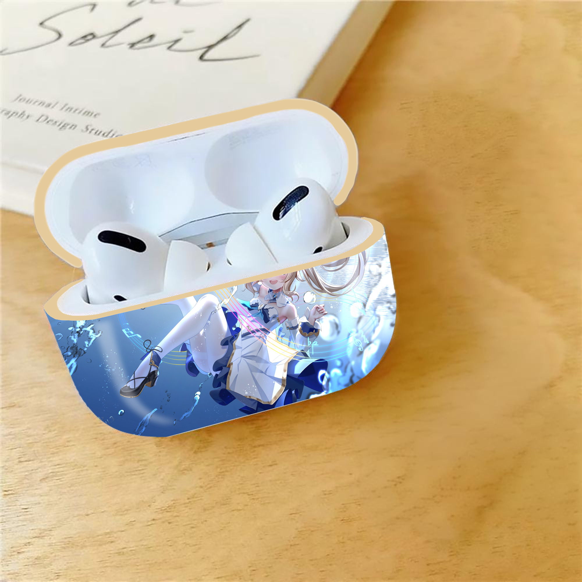 げんし神 genshin 【AirPods Pro用】ハードシェル保護ケース｜耐衝撃・防指紋・カラビナ付き商品仕様