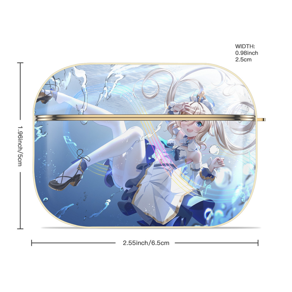 げんし神 genshin 【AirPods Pro用】ハードシェル保護ケース｜耐衝撃・防指紋・カラビナ付き商品仕様