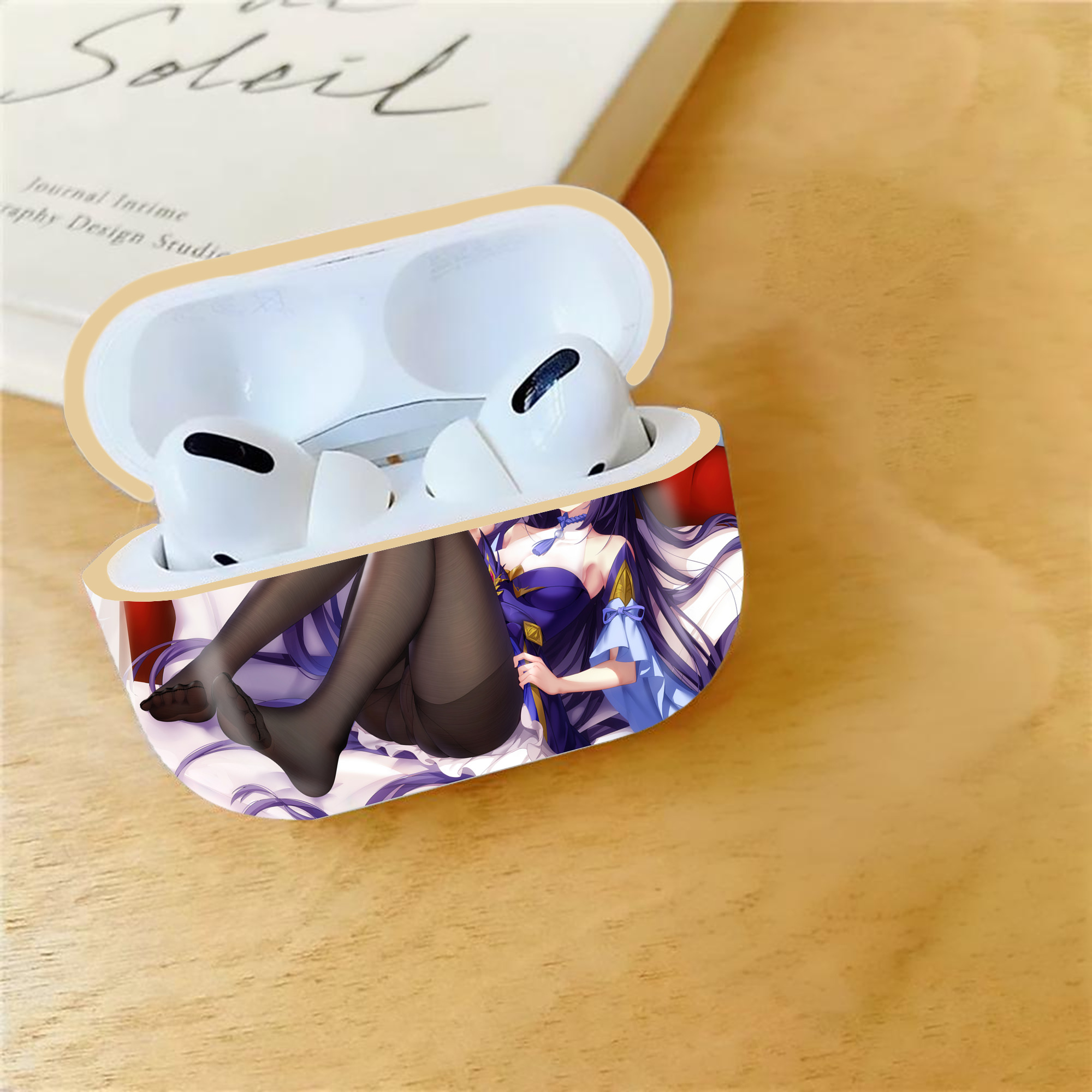 げんし神 genshin 【AirPods Pro用】ハードシェル保護ケース｜耐衝撃・防指紋・カラビナ付き商品仕様