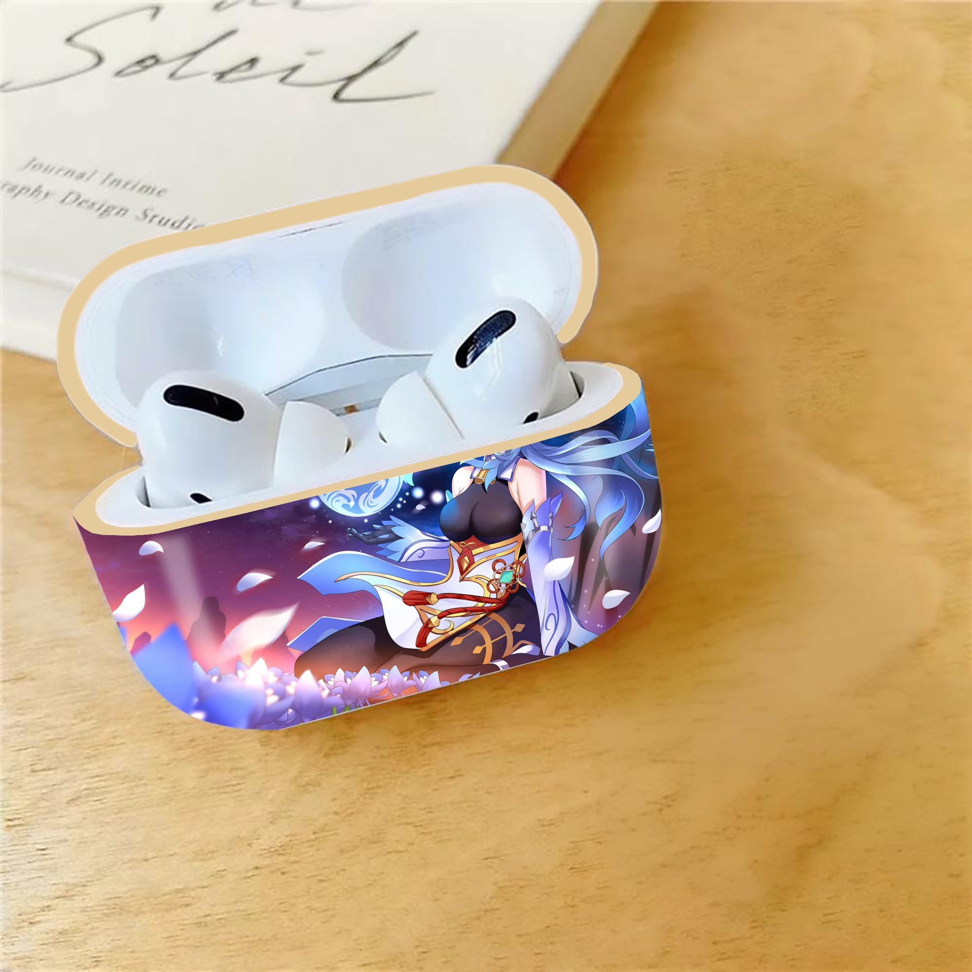 げんし神 genshin 【AirPods Pro用】ハードシェル保護ケース｜耐衝撃・防指紋・カラビナ付き商品仕様