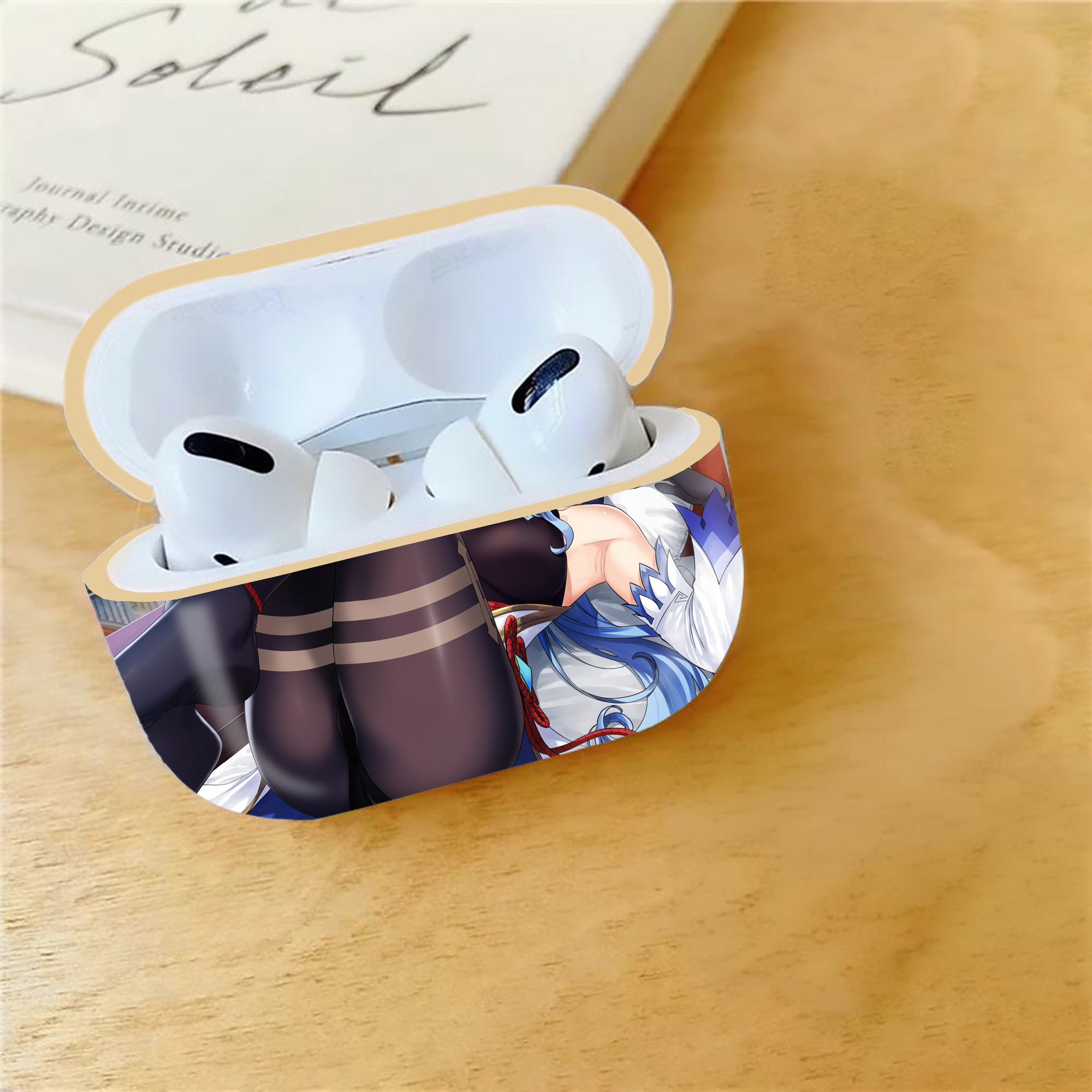 げんし神 genshin 【AirPods Pro用】ハードシェル保護ケース｜耐衝撃・防指紋・カラビナ付き商品仕様