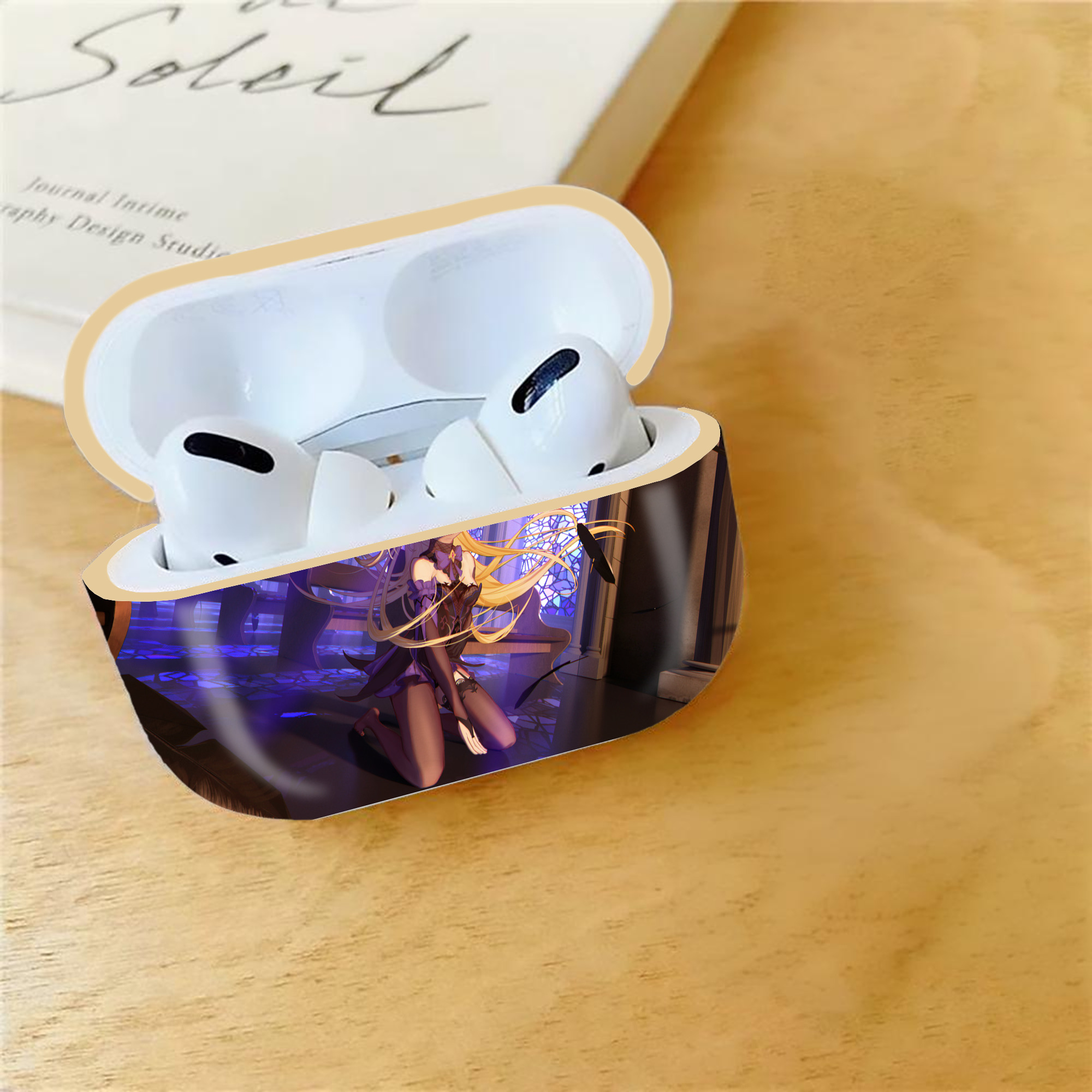 げんし神 genshin 【AirPods Pro用】ハードシェル保護ケース｜耐衝撃・防指紋・カラビナ付き商品仕様