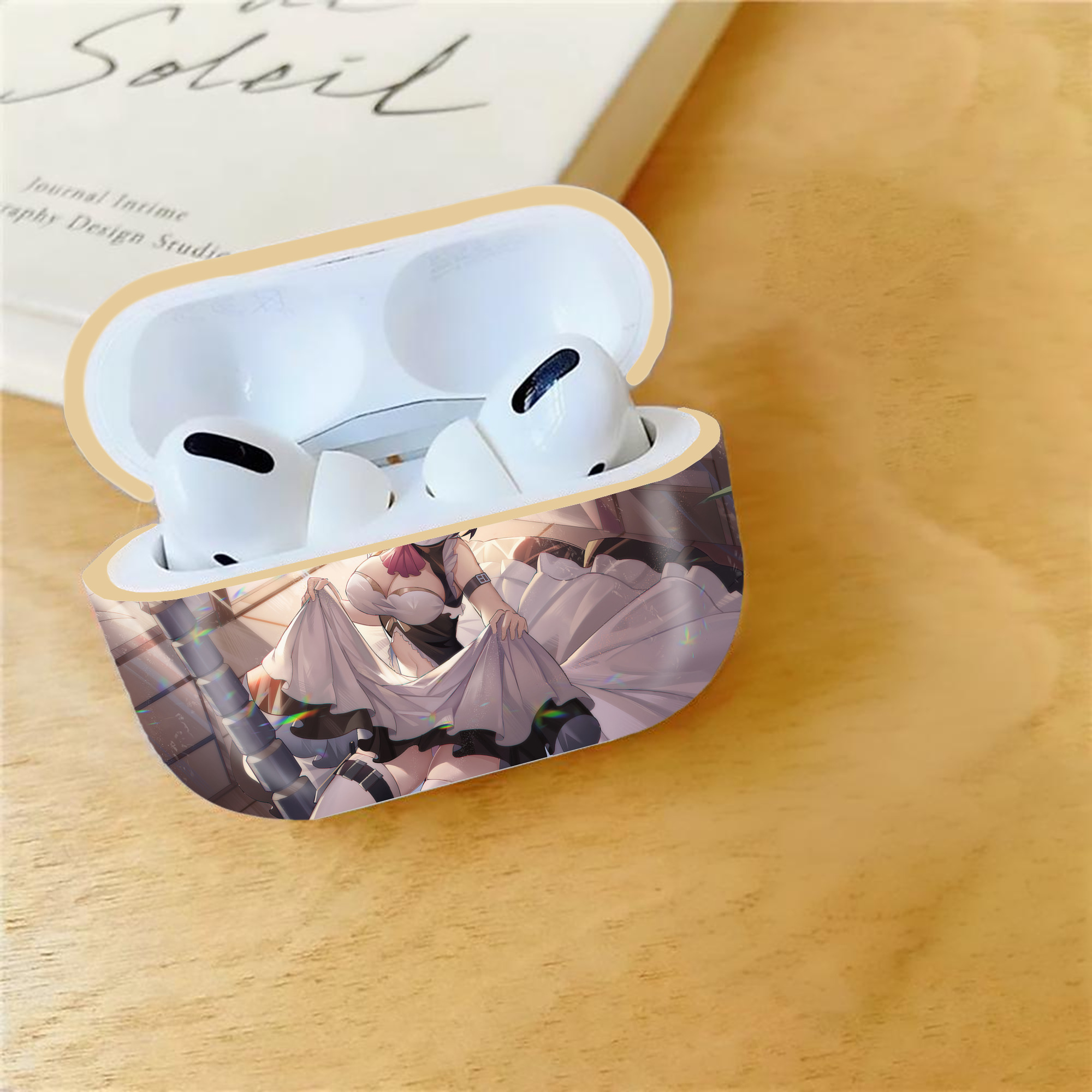 げんし神 genshin 【AirPods Pro用】ハードシェル保護ケース｜耐衝撃・防指紋・カラビナ付き商品仕様