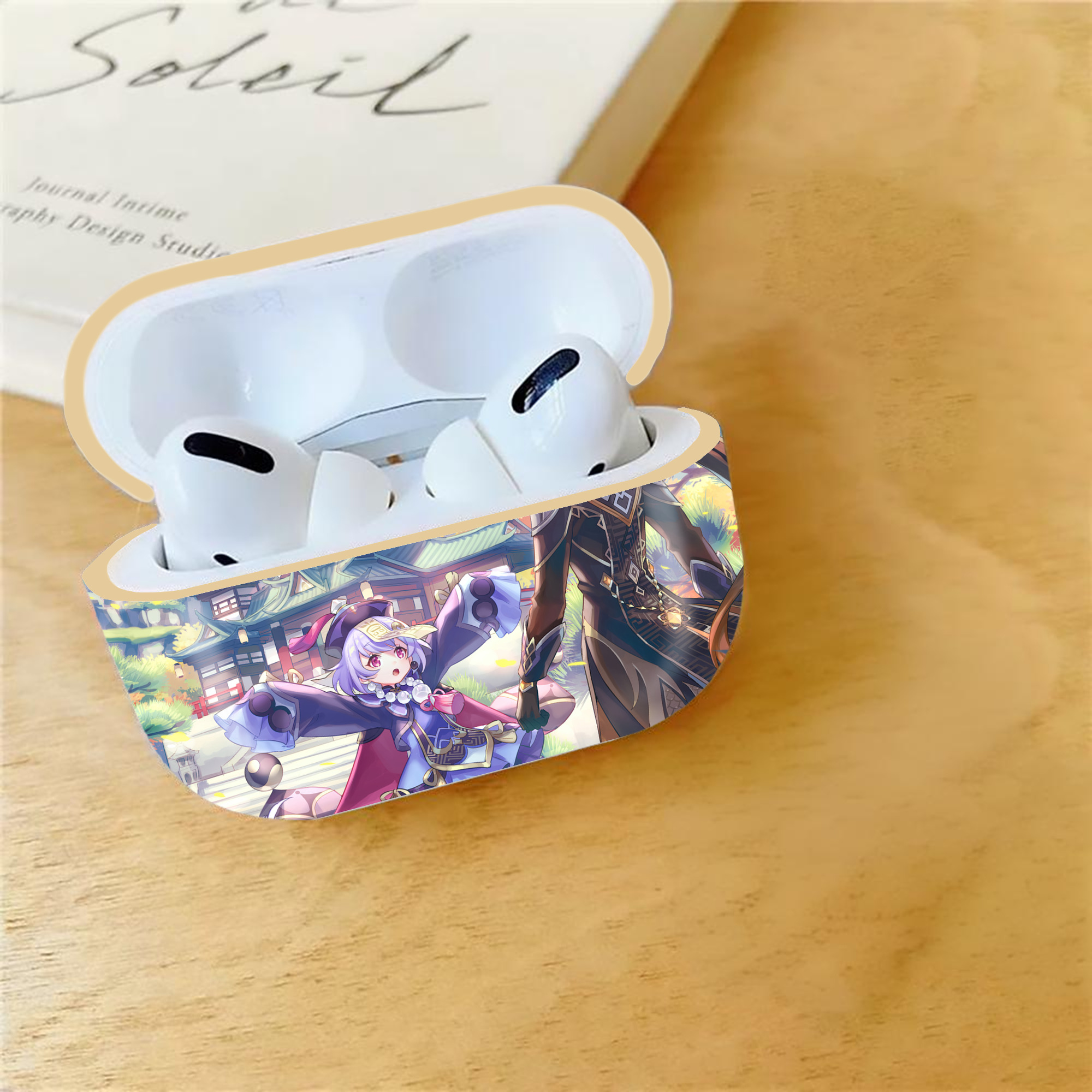 げんし神 genshin 【AirPods Pro用】ハードシェル保護ケース｜耐衝撃・防指紋・カラビナ付き商品仕様