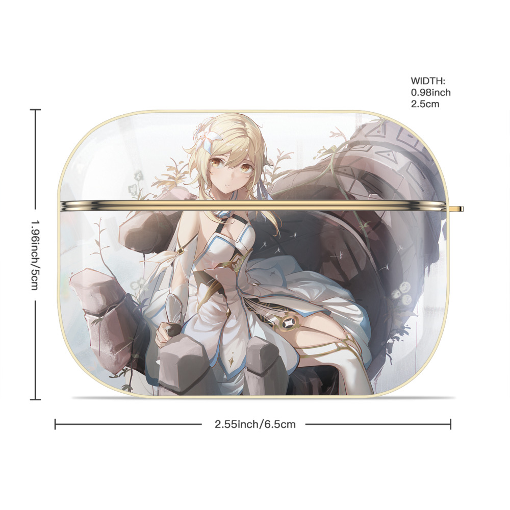げんし神 genshin 【AirPods Pro用】ハードシェル保護ケース｜耐衝撃・防指紋・カラビナ付き商品仕様