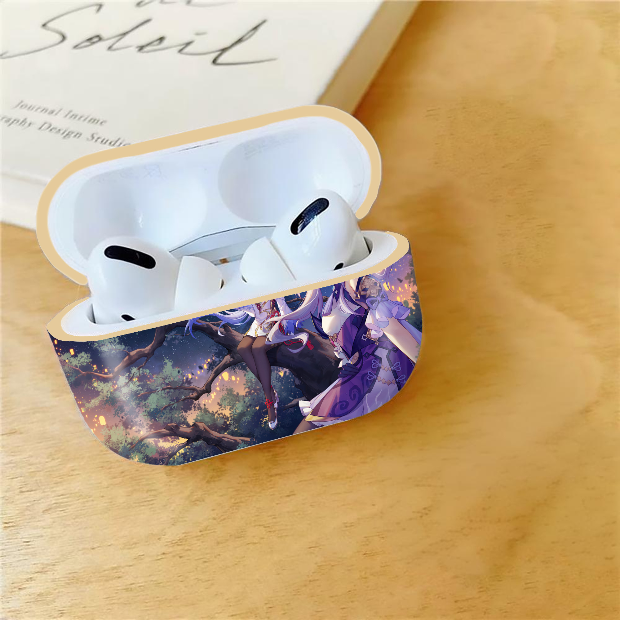 げんし神 genshin 【AirPods Pro用】ハードシェル保護ケース｜耐衝撃・防指紋・カラビナ付き商品仕様