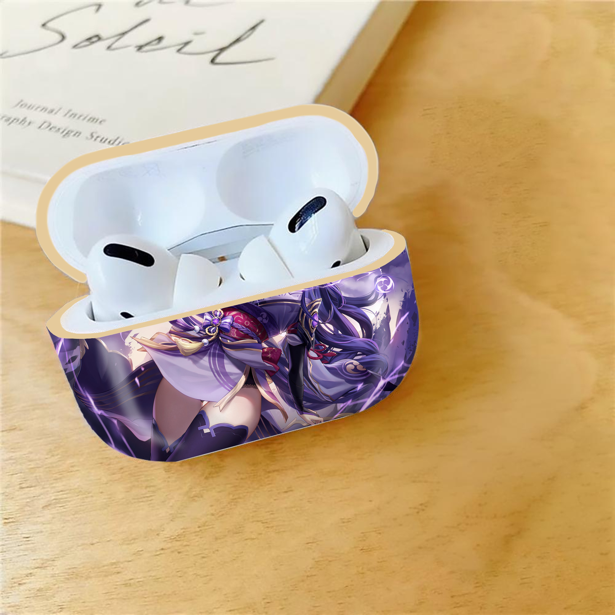 げんし神 genshin 【AirPods Pro用】ハードシェル保護ケース｜耐衝撃・防指紋・カラビナ付き商品仕様