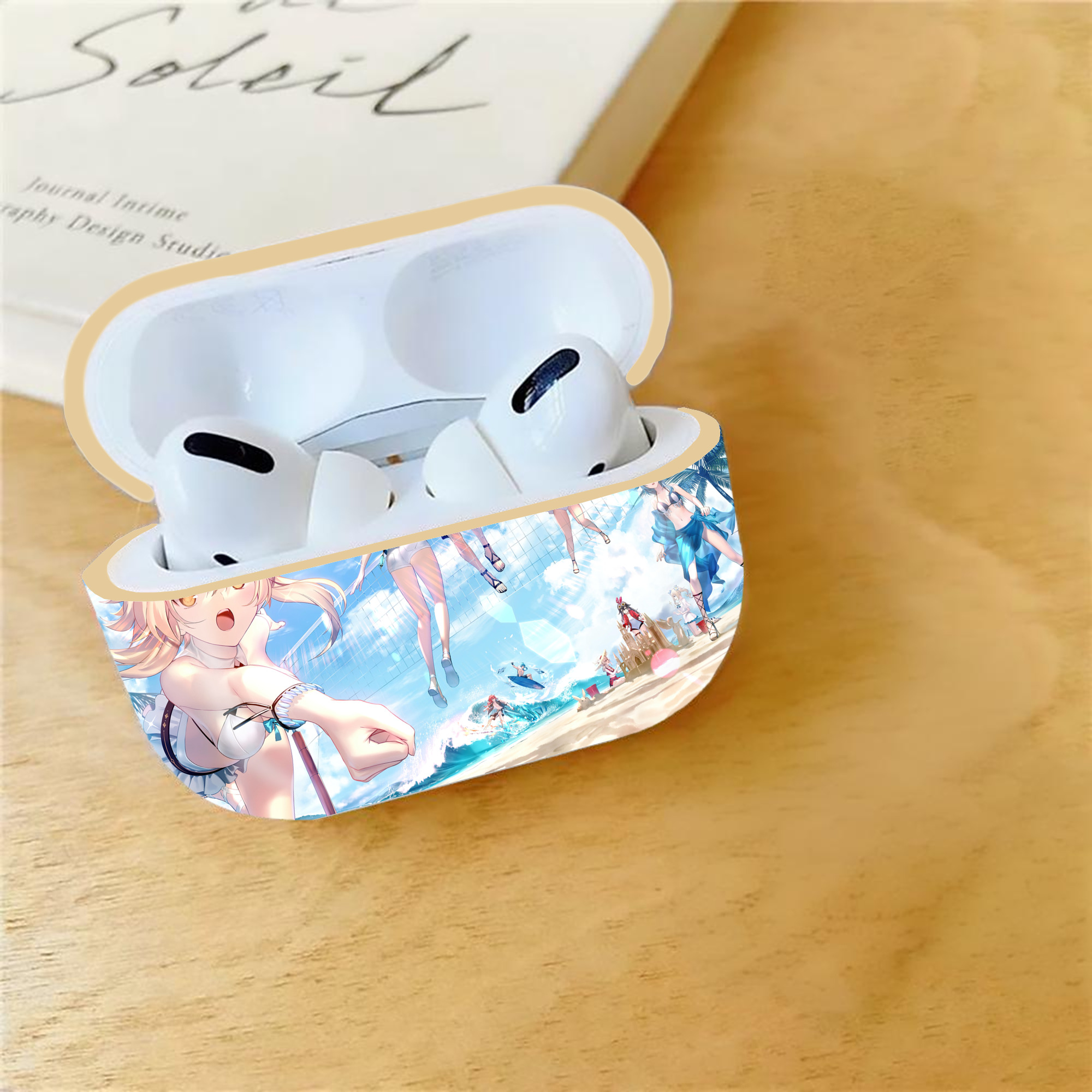 げんし神 genshin 【AirPods Pro用】ハードシェル保護ケース｜耐衝撃・防指紋・カラビナ付き商品仕様