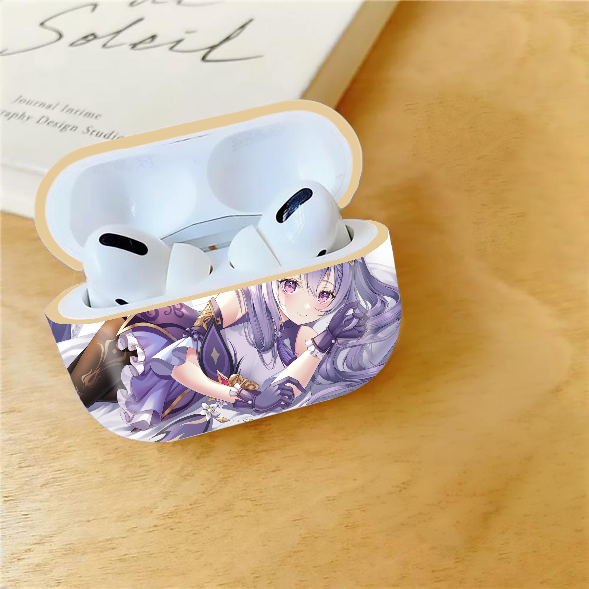 げんし神 genshin 【AirPods Pro用】ハードシェル保護ケース｜耐衝撃・防指紋・カラビナ付き商品仕様