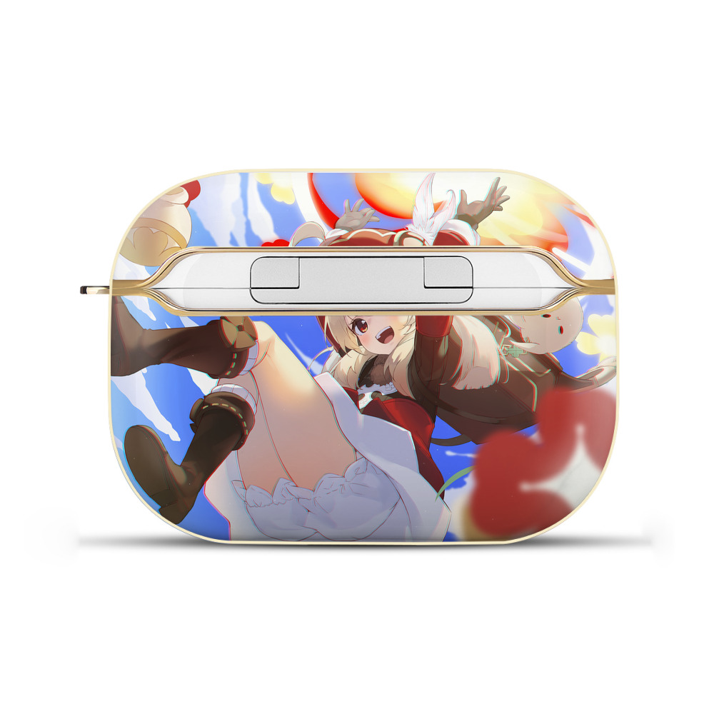 げんし神 genshin 【AirPods Pro用】ハードシェル保護ケース｜耐衝撃・防指紋・カラビナ付き商品仕様