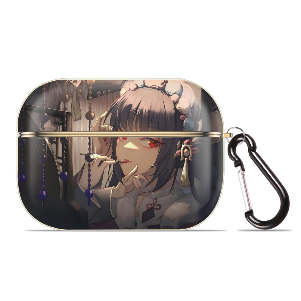 げんし神 genshin 【AirPods Pro用】ハードシェル保護ケース｜耐衝撃・防指紋・カラビナ付き商品仕様