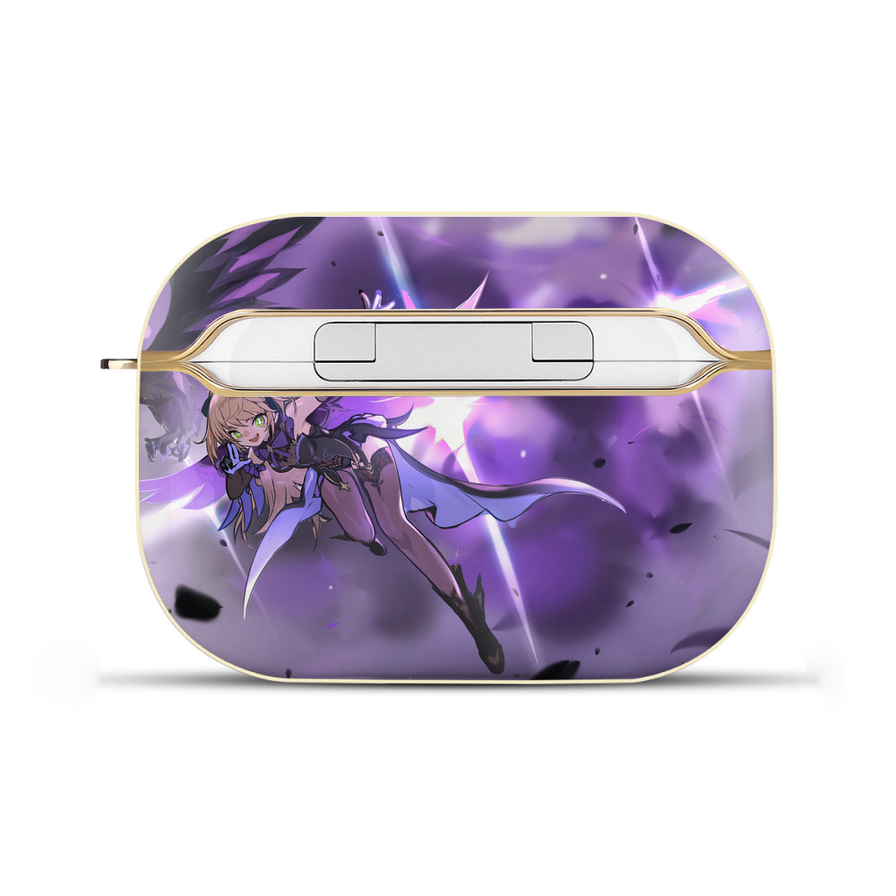 げんし神 genshin 【AirPods Pro用】ハードシェル保護ケース｜耐衝撃・防指紋・カラビナ付き商品仕様
