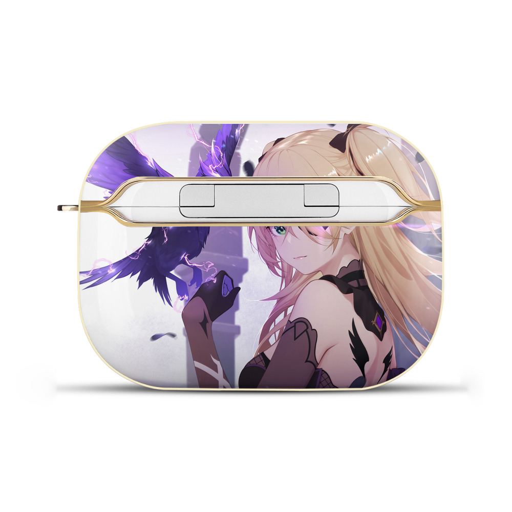 げんし神 genshin 【AirPods Pro用】ハードシェル保護ケース｜耐衝撃・防指紋・カラビナ付き商品仕様
