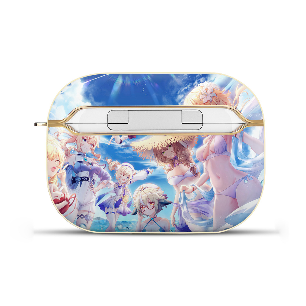 げんし神 genshin 【AirPods Pro用】ハードシェル保護ケース｜耐衝撃・防指紋・カラビナ付き商品仕様
