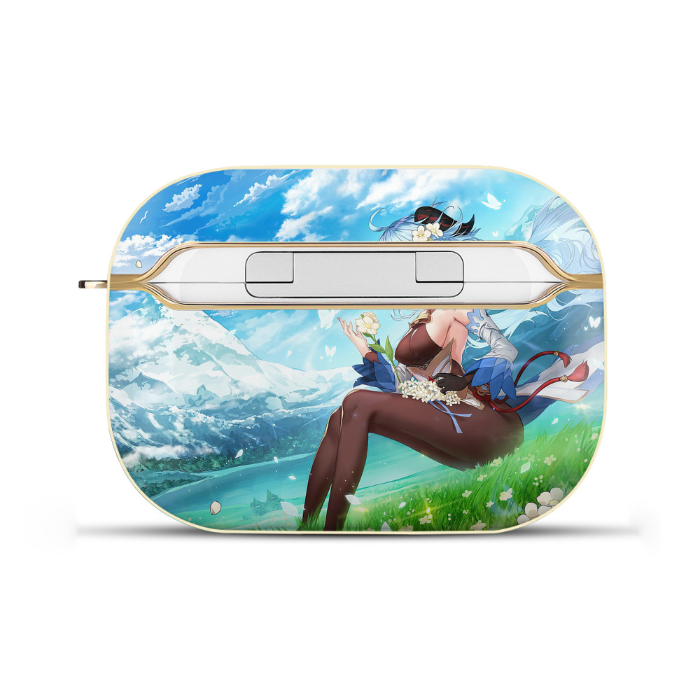 げんし神 genshin 【AirPods Pro用】ハードシェル保護ケース｜耐衝撃・防指紋・カラビナ付き商品仕様