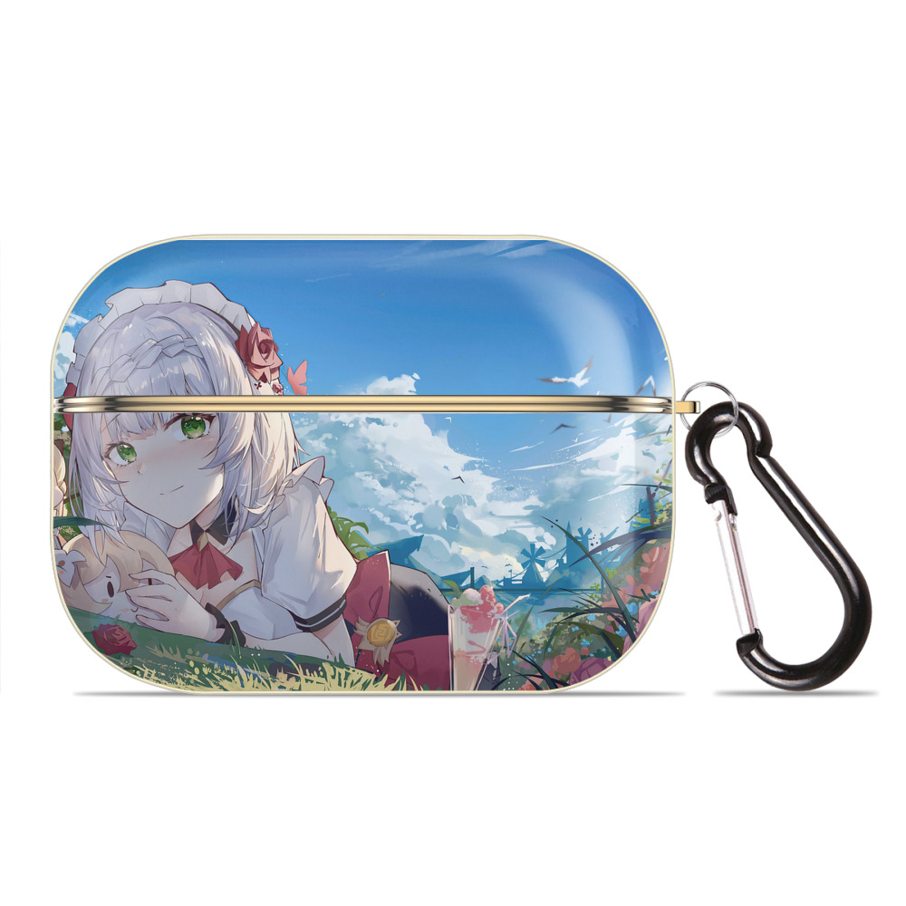 げんし神 genshin 【AirPods Pro用】ハードシェル保護ケース｜耐衝撃・防指紋・カラビナ付き商品仕様