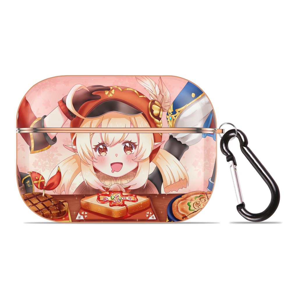 げんし神 genshin 【AirPods Pro用】ハードシェル保護ケース｜耐衝撃・防指紋・カラビナ付き商品仕様