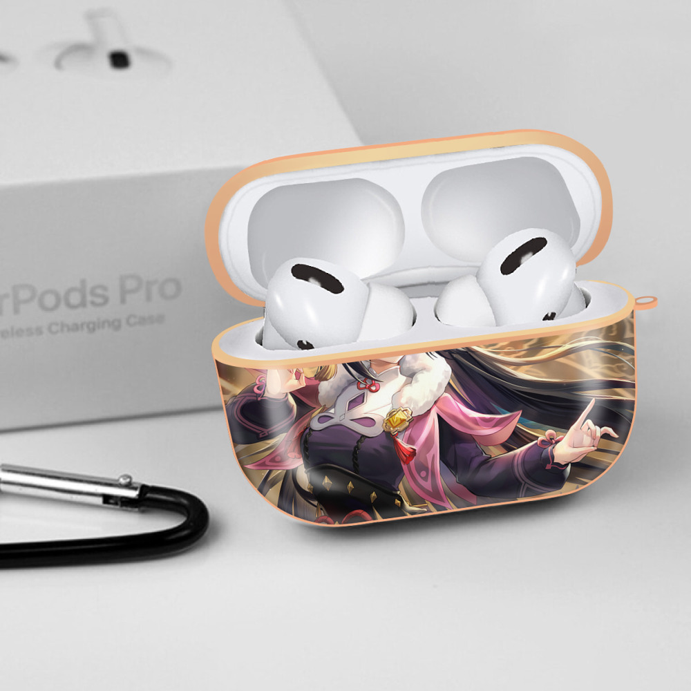 げんし神 genshin 【AirPods Pro用】ハードシェル保護ケース｜耐衝撃・防指紋・カラビナ付き商品仕様