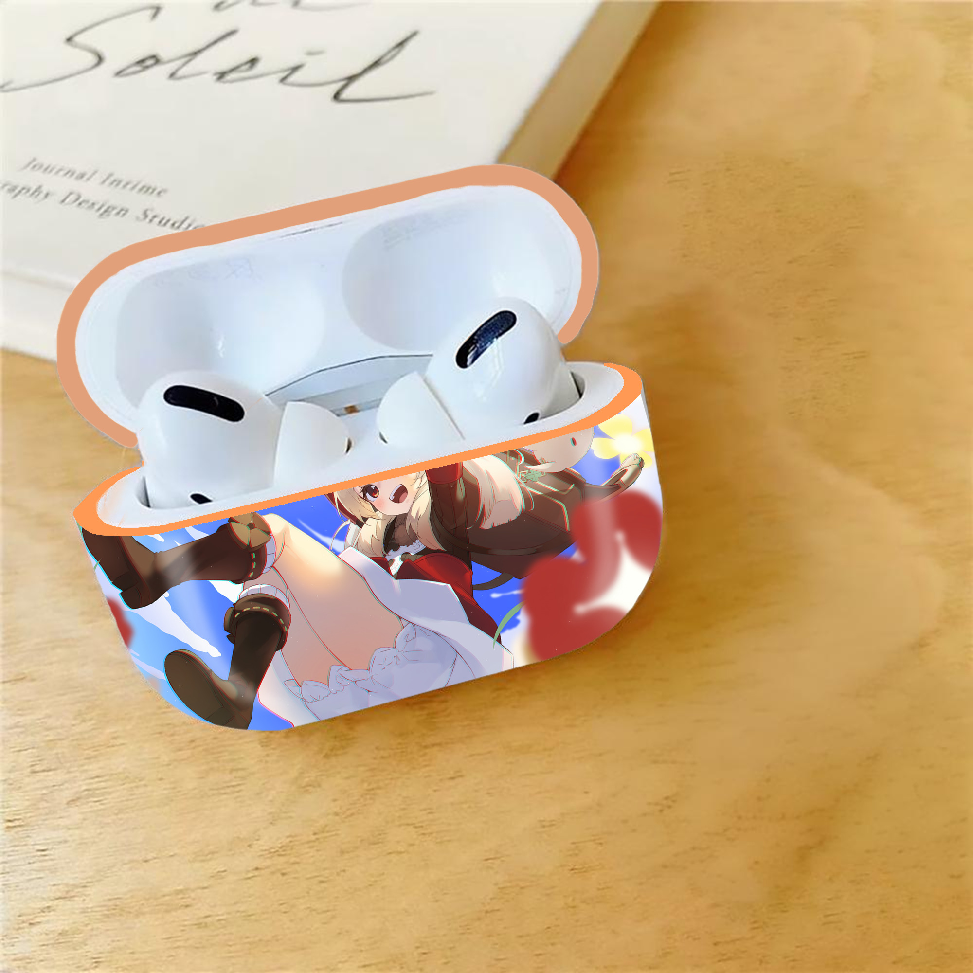 げんし神 genshin 【AirPods Pro用】ハードシェル保護ケース｜耐衝撃・防指紋・カラビナ付き商品仕様