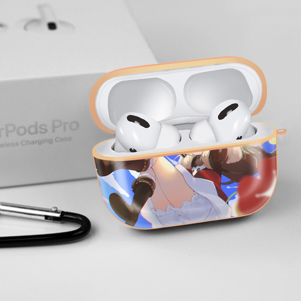 げんし神 genshin 【AirPods Pro用】ハードシェル保護ケース｜耐衝撃・防指紋・カラビナ付き商品仕様