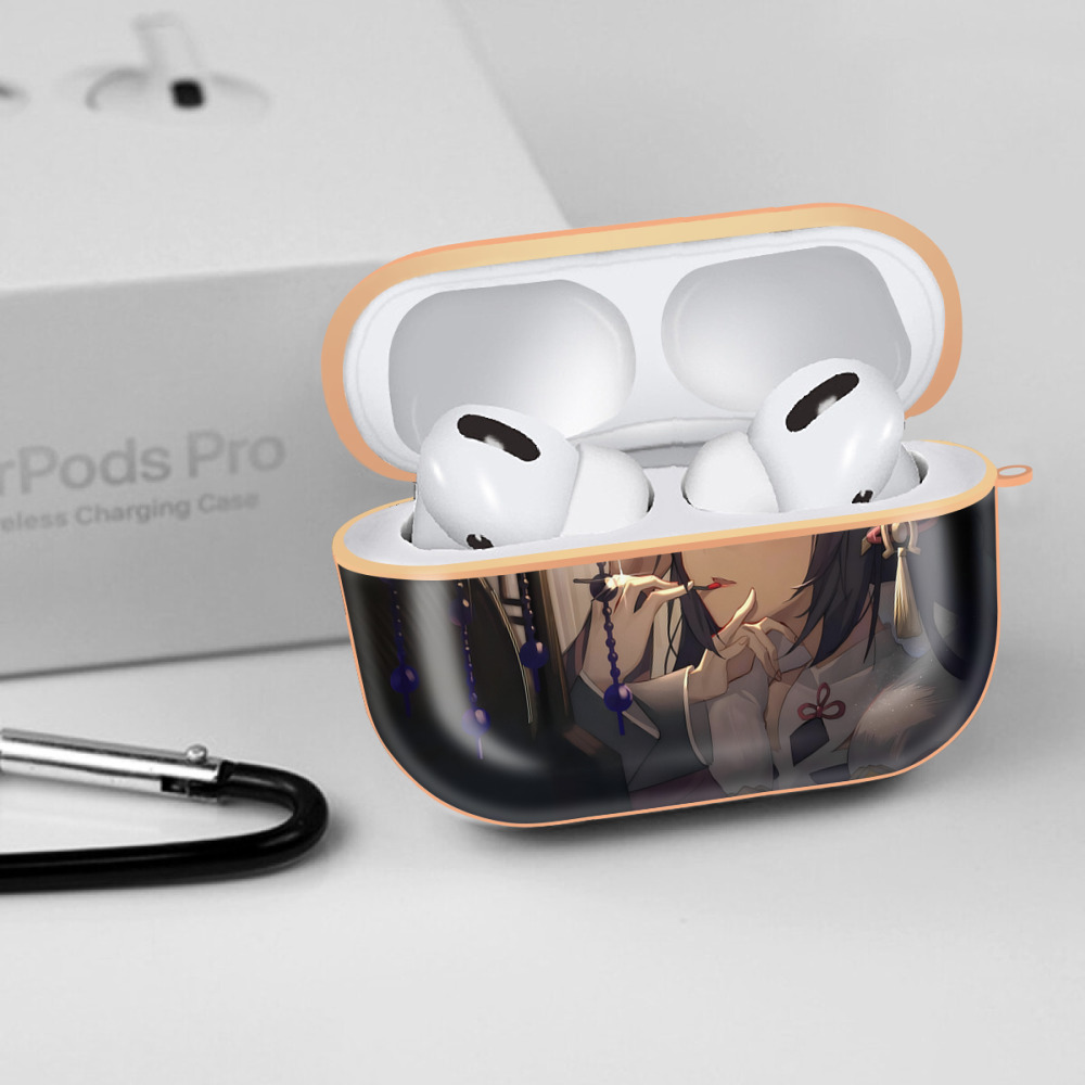 げんし神 genshin 【AirPods Pro用】ハードシェル保護ケース｜耐衝撃・防指紋・カラビナ付き商品仕様