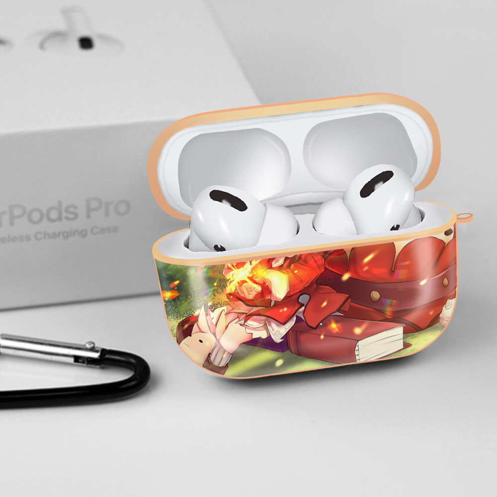 げんし神 genshin 【AirPods Pro用】ハードシェル保護ケース｜耐衝撃・防指紋・カラビナ付き商品仕様