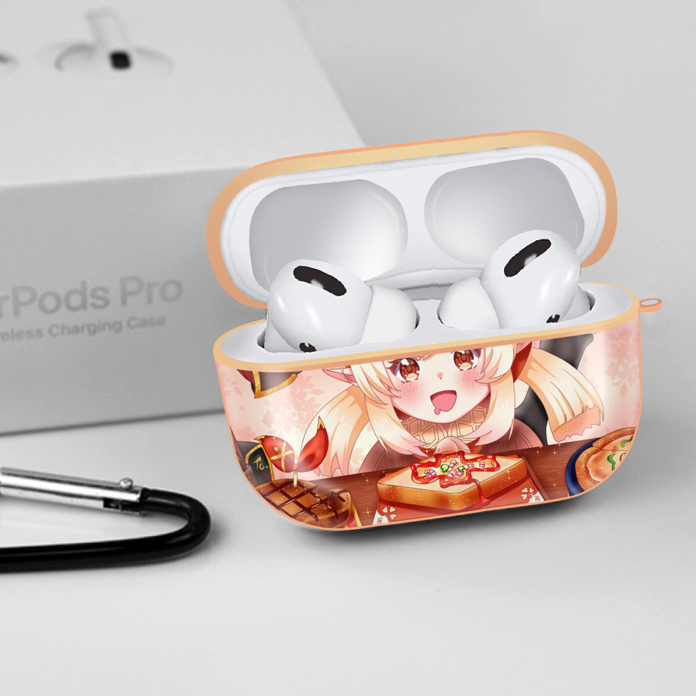 げんし神 genshin 【AirPods Pro用】ハードシェル保護ケース｜耐衝撃・防指紋・カラビナ付き商品仕様