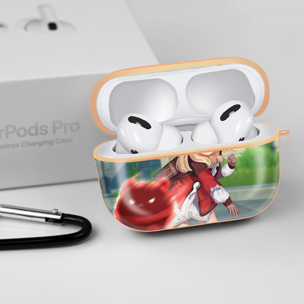 げんし神 genshin 【AirPods Pro用】ハードシェル保護ケース｜耐衝撃・防指紋・カラビナ付き商品仕様
