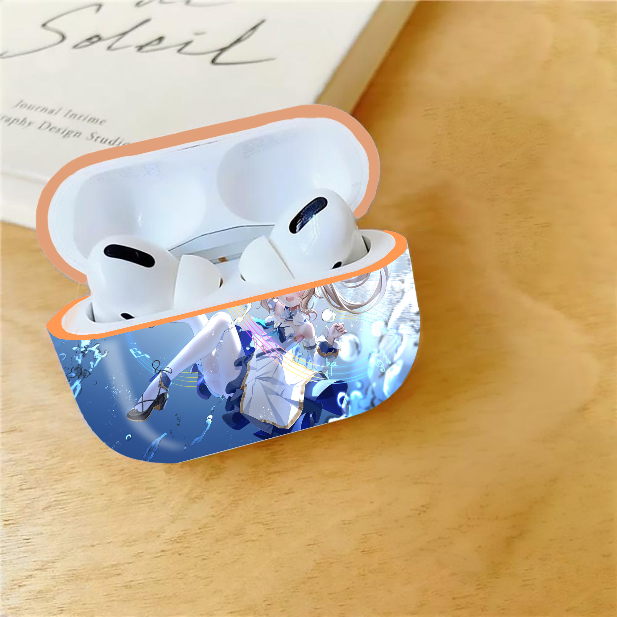 げんし神 genshin 【AirPods Pro用】ハードシェル保護ケース｜耐衝撃・防指紋・カラビナ付き商品仕様