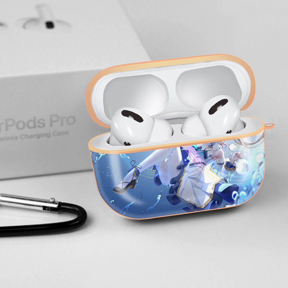 げんし神 genshin 【AirPods Pro用】ハードシェル保護ケース｜耐衝撃・防指紋・カラビナ付き商品仕様