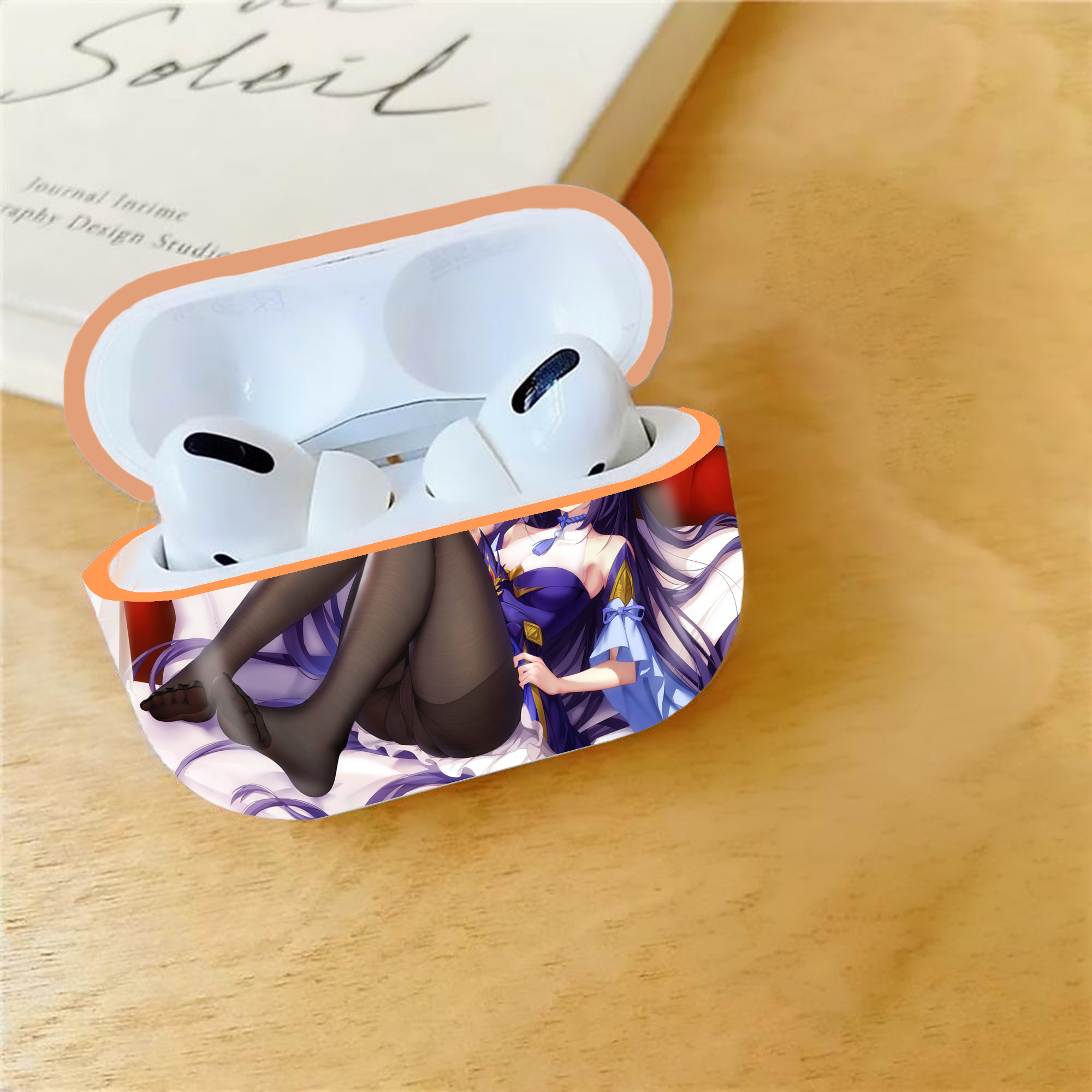 げんし神 genshin 【AirPods Pro用】ハードシェル保護ケース｜耐衝撃・防指紋・カラビナ付き商品仕様