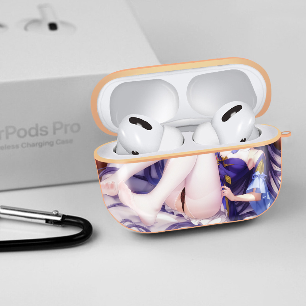 げんし神 genshin 【AirPods Pro用】ハードシェル保護ケース｜耐衝撃・防指紋・カラビナ付き商品仕様