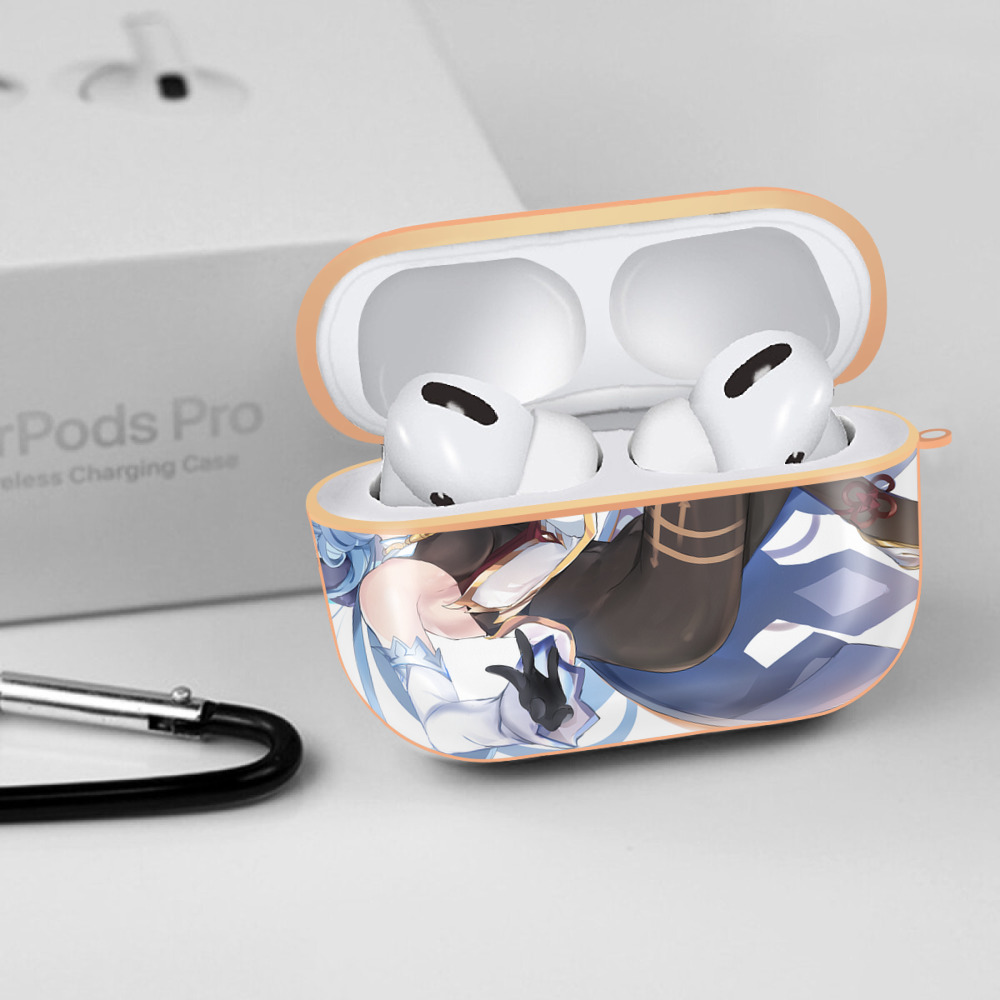 げんし神 genshin 【AirPods Pro用】ハードシェル保護ケース｜耐衝撃・防指紋・カラビナ付き商品仕様