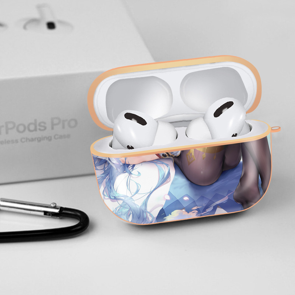 げんし神 genshin 【AirPods Pro用】ハードシェル保護ケース｜耐衝撃・防指紋・カラビナ付き商品仕様