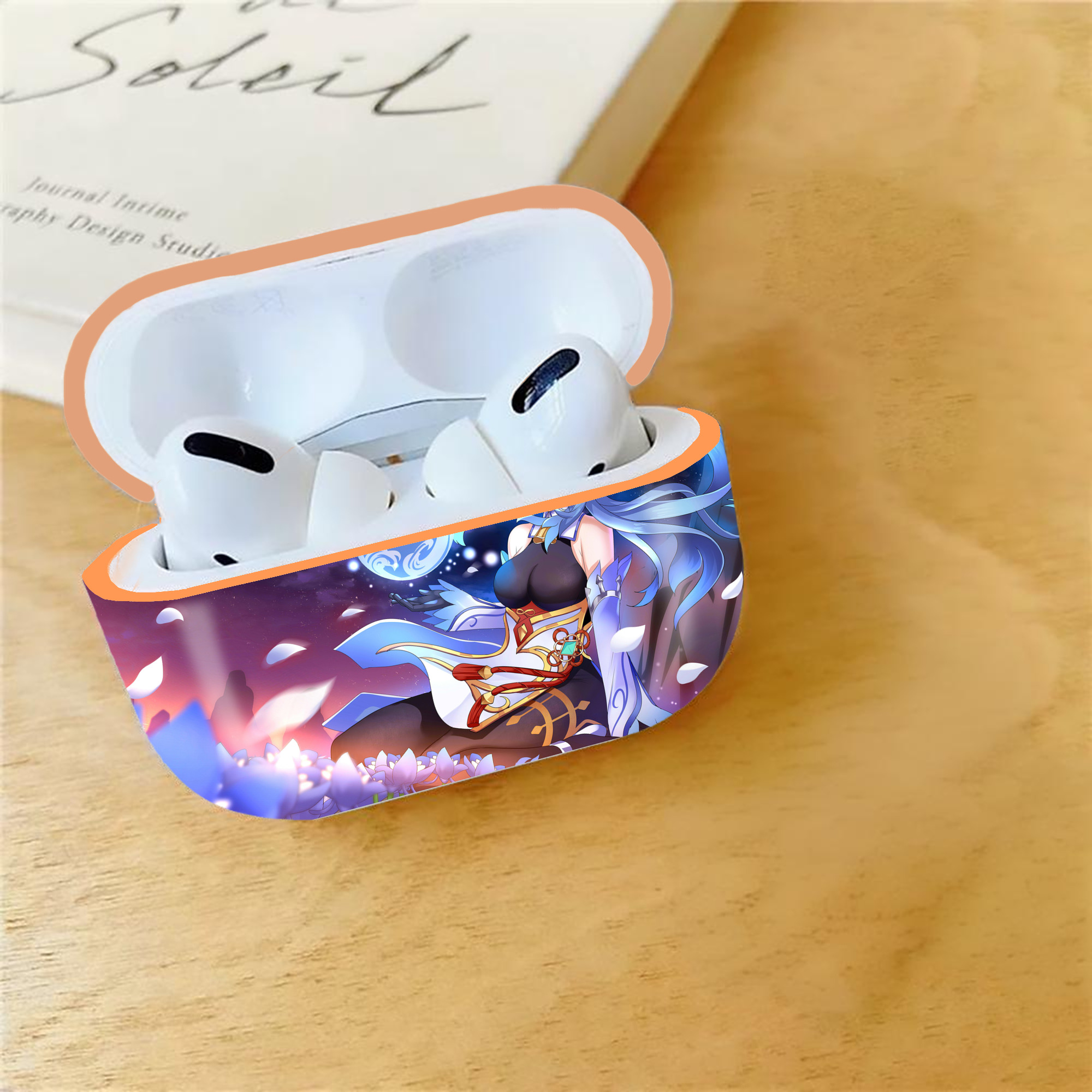 げんし神 genshin 【AirPods Pro用】ハードシェル保護ケース｜耐衝撃・防指紋・カラビナ付き商品仕様