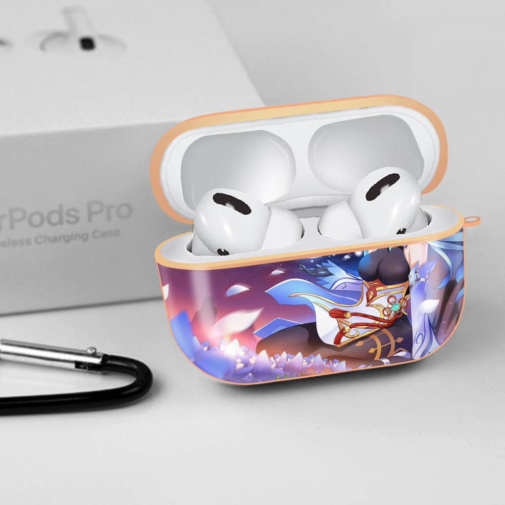 げんし神 genshin 【AirPods Pro用】ハードシェル保護ケース｜耐衝撃・防指紋・カラビナ付き商品仕様