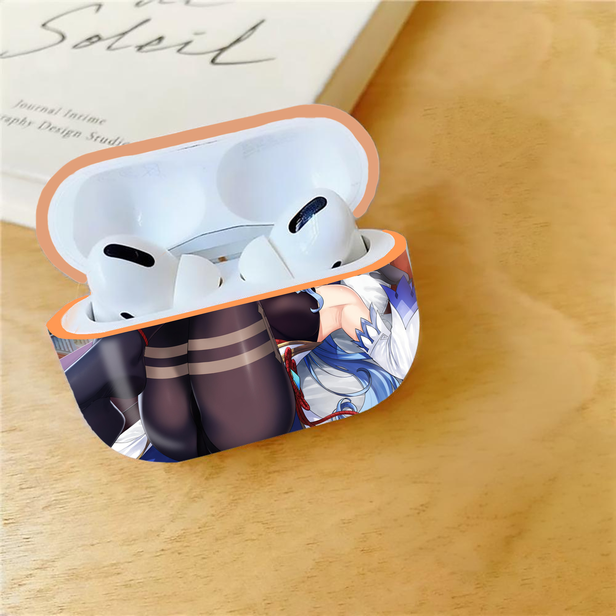 げんし神 genshin 【AirPods Pro用】ハードシェル保護ケース｜耐衝撃・防指紋・カラビナ付き商品仕様