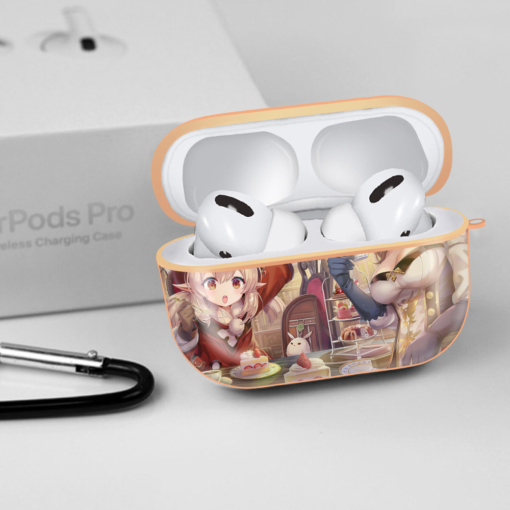 げんし神 genshin 【AirPods Pro用】ハードシェル保護ケース｜耐衝撃・防指紋・カラビナ付き商品仕様