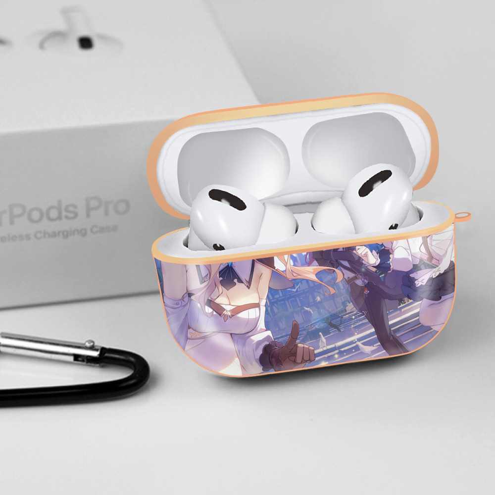 げんし神 genshin 【AirPods Pro用】ハードシェル保護ケース｜耐衝撃・防指紋・カラビナ付き商品仕様