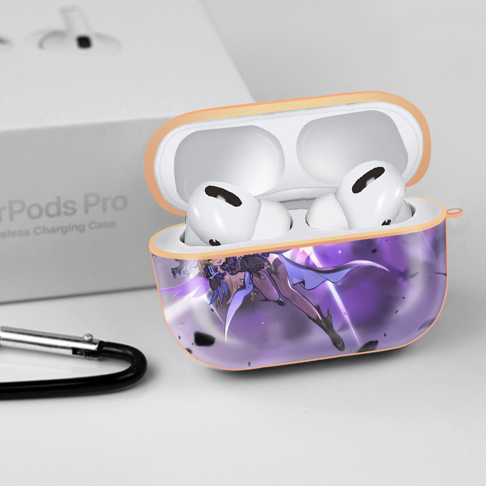 げんし神 genshin 【AirPods Pro用】ハードシェル保護ケース｜耐衝撃・防指紋・カラビナ付き商品仕様