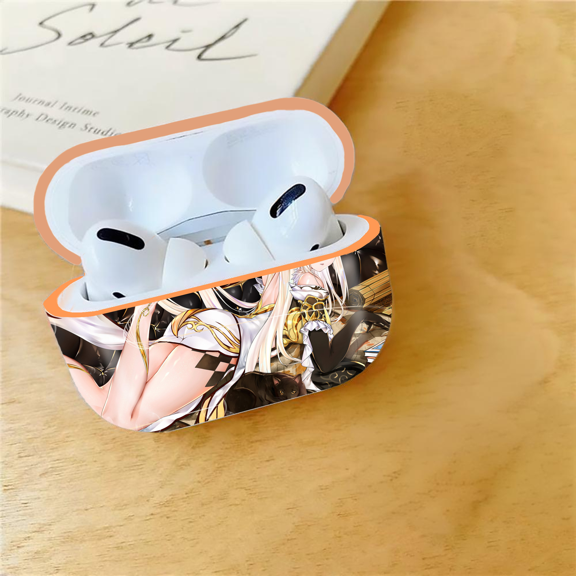 げんし神 genshin 【AirPods Pro用】ハードシェル保護ケース｜耐衝撃・防指紋・カラビナ付き商品仕様