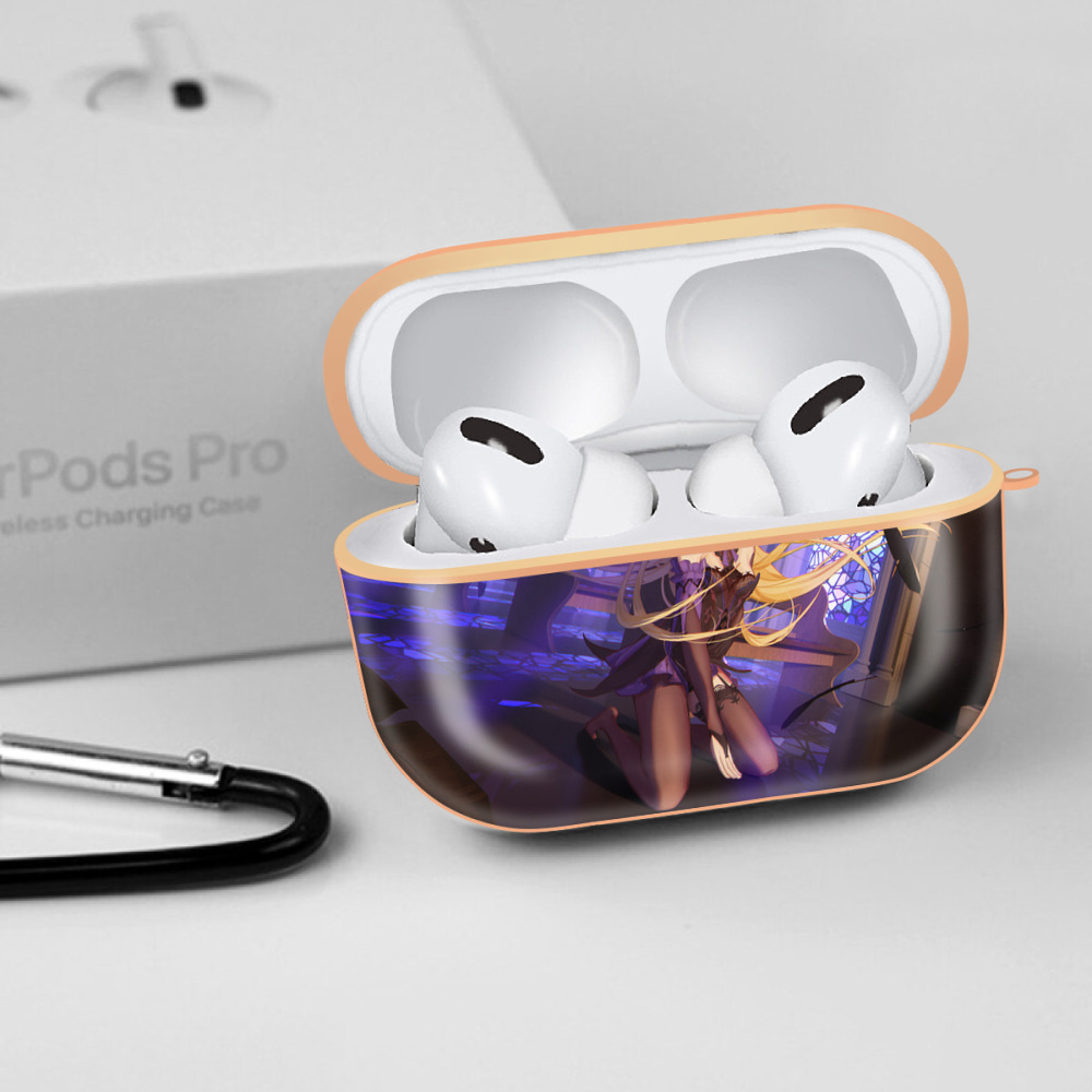 げんし神 genshin 【AirPods Pro用】ハードシェル保護ケース｜耐衝撃・防指紋・カラビナ付き商品仕様