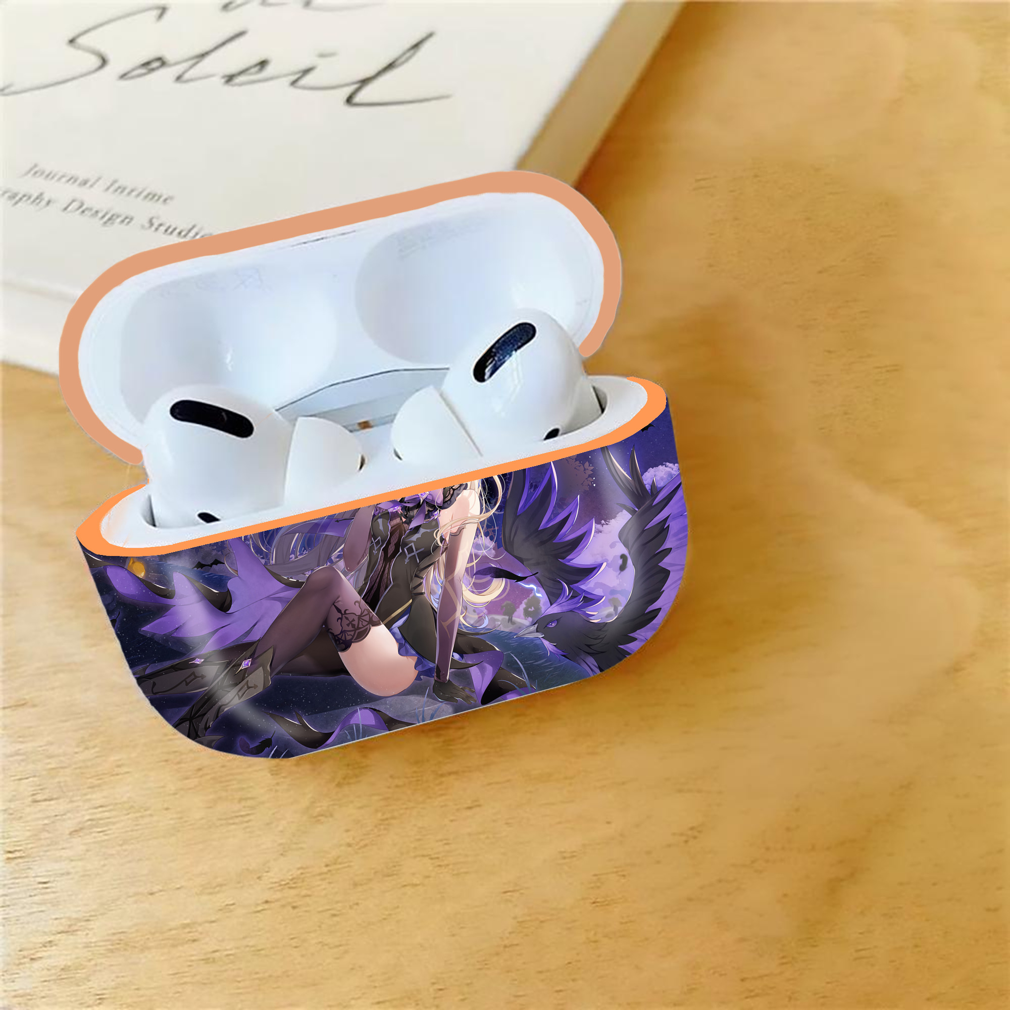 げんし神 genshin 【AirPods Pro用】ハードシェル保護ケース｜耐衝撃・防指紋・カラビナ付き商品仕様