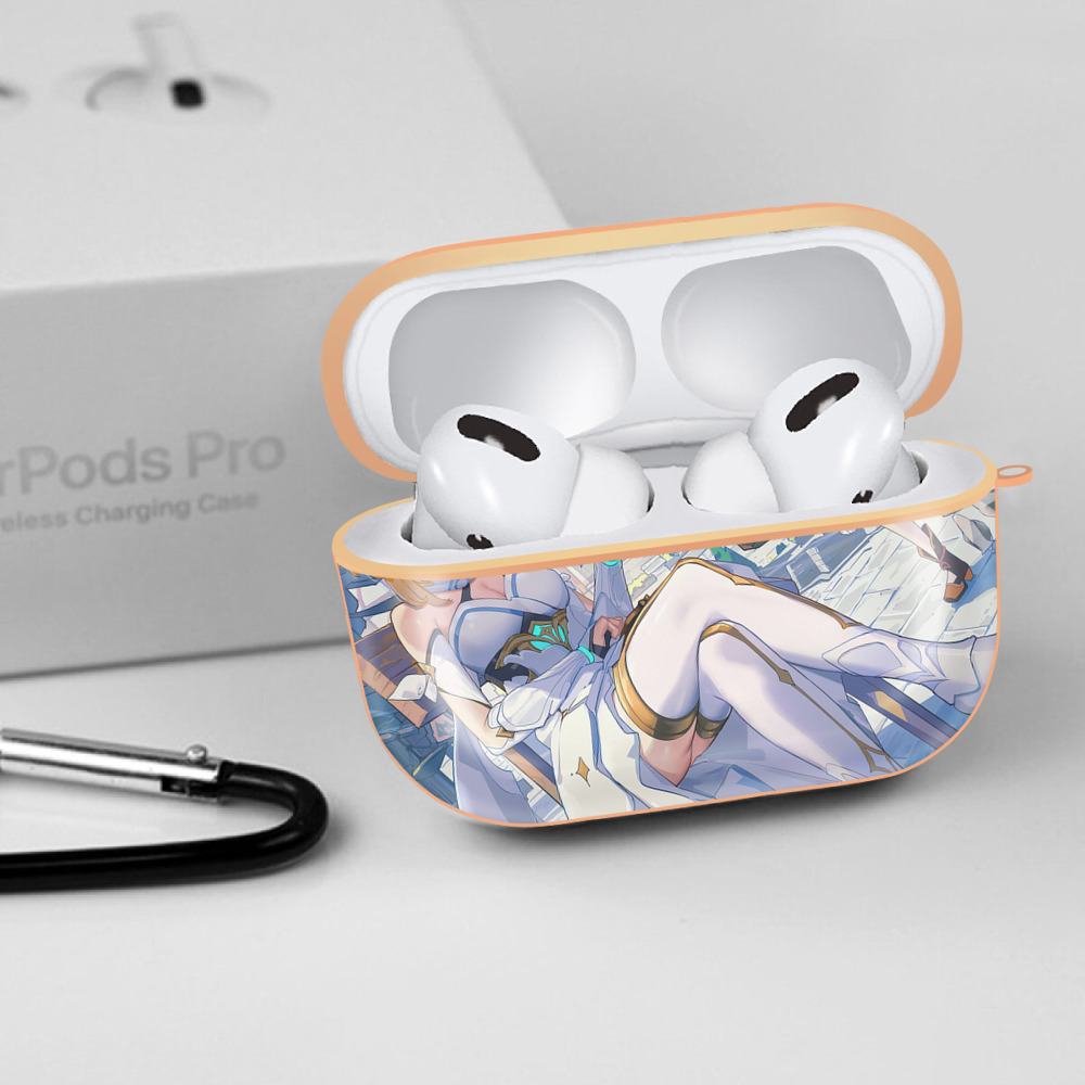 げんし神 genshin 【AirPods Pro用】ハードシェル保護ケース｜耐衝撃・防指紋・カラビナ付き商品仕様