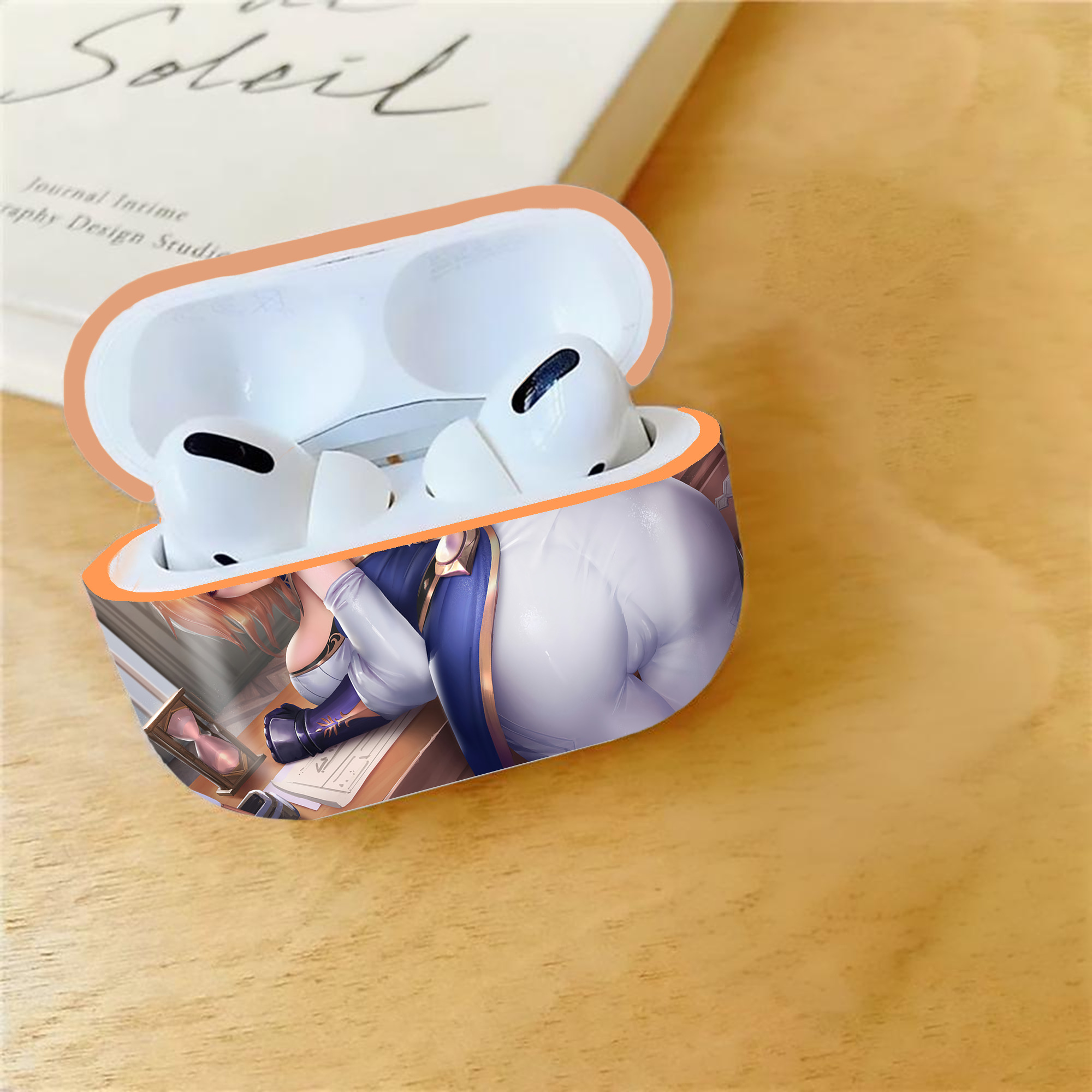 げんし神 genshin 【AirPods Pro用】ハードシェル保護ケース｜耐衝撃・防指紋・カラビナ付き商品仕様