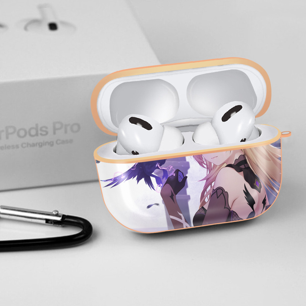 げんし神 genshin 【AirPods Pro用】ハードシェル保護ケース｜耐衝撃・防指紋・カラビナ付き商品仕様