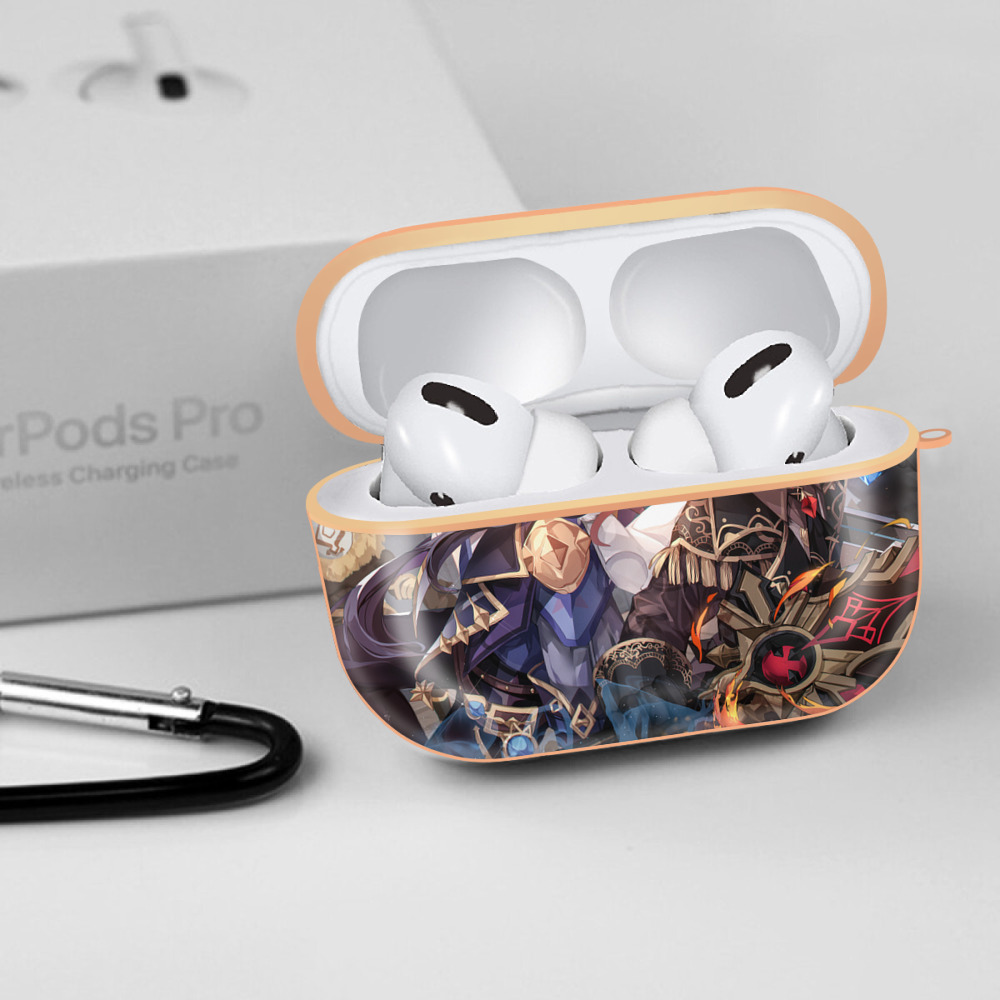 げんし神 genshin 【AirPods Pro用】ハードシェル保護ケース｜耐衝撃・防指紋・カラビナ付き商品仕様