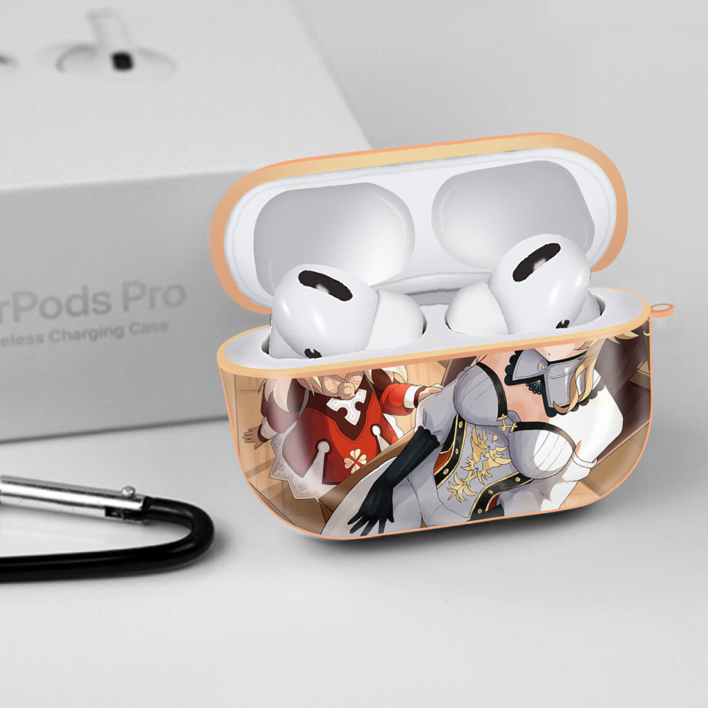 げんし神 genshin 【AirPods Pro用】ハードシェル保護ケース｜耐衝撃・防指紋・カラビナ付き商品仕様