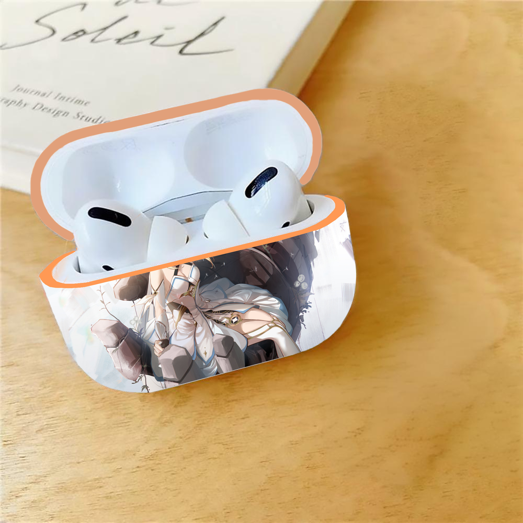 げんし神 genshin 【AirPods Pro用】ハードシェル保護ケース｜耐衝撃・防指紋・カラビナ付き商品仕様