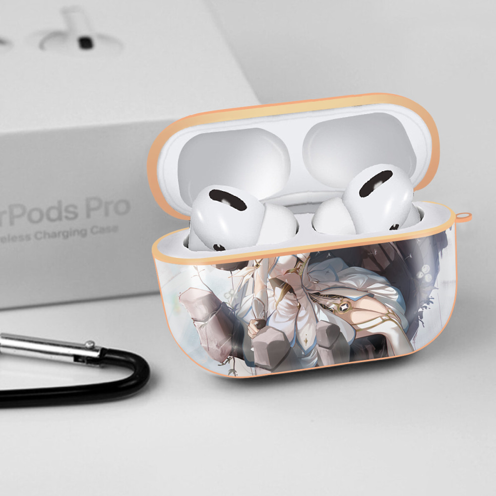 げんし神 genshin 【AirPods Pro用】ハードシェル保護ケース｜耐衝撃・防指紋・カラビナ付き商品仕様